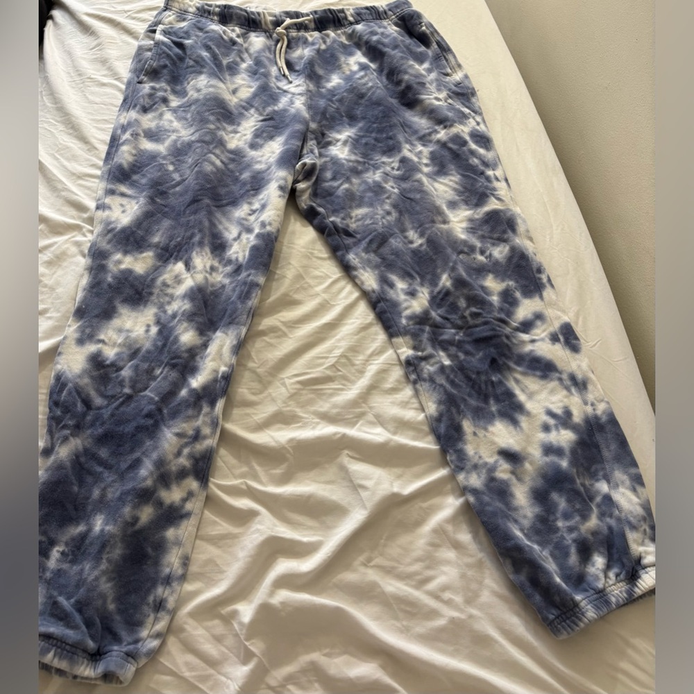 Old Navy Blue and White Joggers